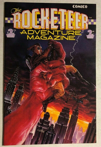 The Rocketeer Adventure Magazine #2 - Comico - 1989
