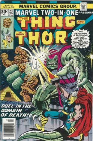 Marvel Two-In-One #23 - Marvel Comics - 1977