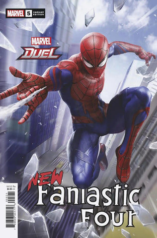 New Fantastic Four #5 - Marvel Comics - 2022 - Duel Spiderman Variant
