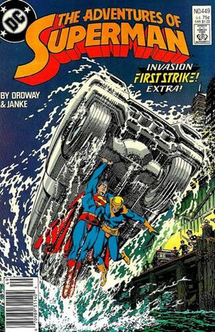 Adventures Of Superman #449 - DC Comics - 1988