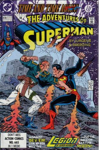 Adventures Of Superman #478 - DC Comics - 1991