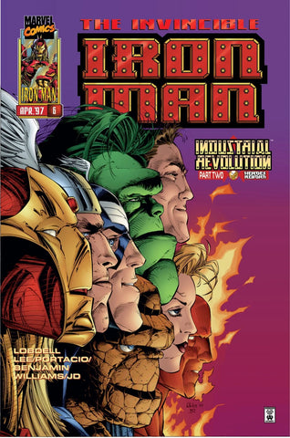 Iron Man (LOT of 7 x comics) #6 - #12 - Marvel Comics - 1997