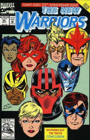 New Warriors #25 - Marvel Comics - 1992