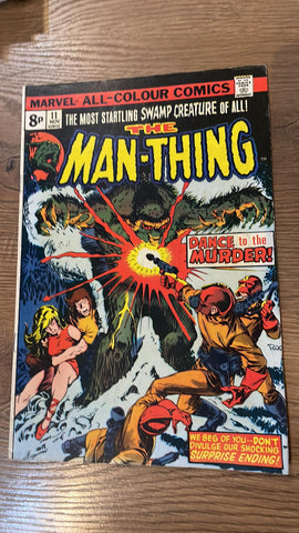 Man-Thing #11 - Marvel Comics - 1974