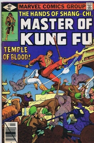 Master Of Kung Fu #85 - Marvel Comics - 1979