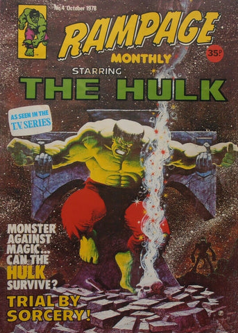 Rampage Monthly #4 - Marvel Comics / British - 1978