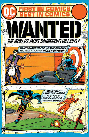 Wanted, The World's Most Dangerous Villains #2 - DC Comics - 1972
