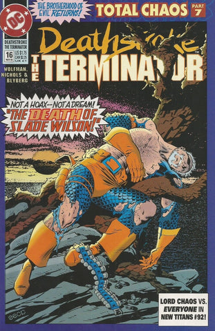 Deathstroke The Terminator #16 - DC Comics - 1992