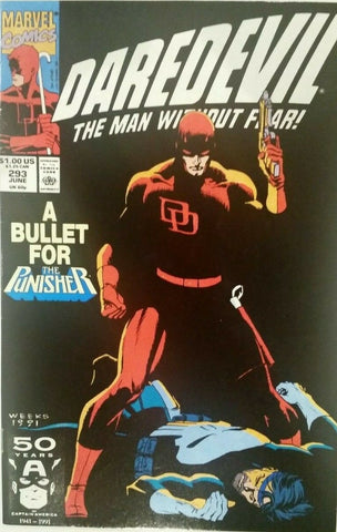 Daredevil #293 - Marvel Comics - 1990 - FN