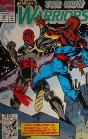 New Warriors #18 - Marvel Comics - 1991