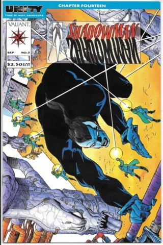 Shadowman #5 - Valiant Comics - 1992