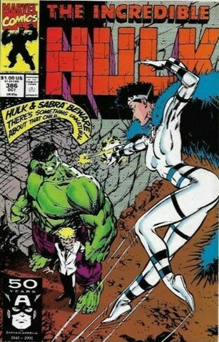 Incredible Hulk #386 - Marvel Comics - 1991