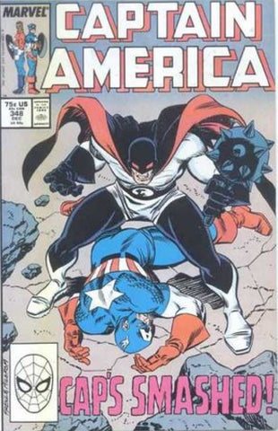 Captain America #348 - Marvel Comics - 1988