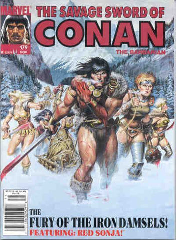 Savage Sword Of Conan #179 - Marvel - 1990