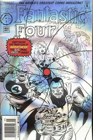 Fantastic Four #400 - Marvel Comics - 1995 - Metallic Style Cover