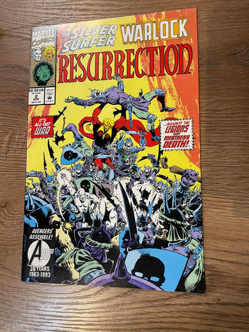 Silver Surfer / Warlock Resurrection #2 -  Marvel Comics - 1993