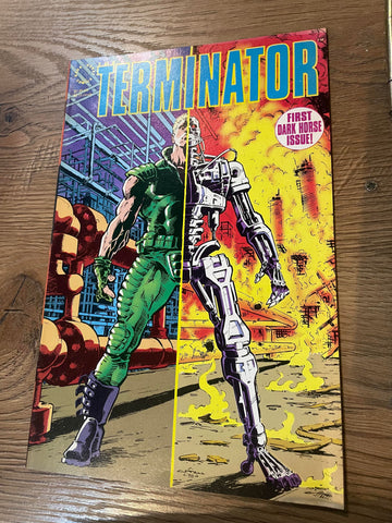 The Terminator #1 - Dark Horse Comics - 1990 - Back Issue
