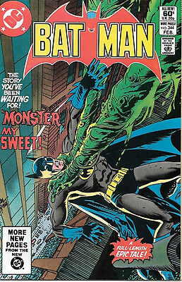 Batman #344 - DC Comics - 1982