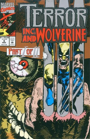 Terror Inc. & Wolverine #9 - Marvel Comics - 1993