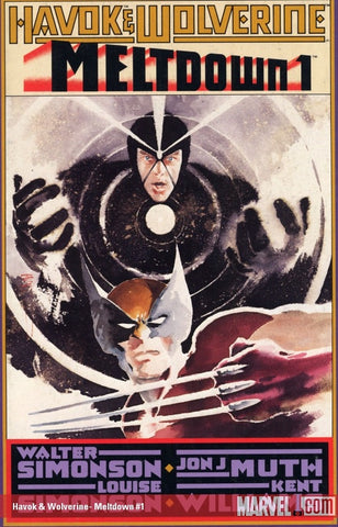 Havok & Wolverine: Meltdown #1 - Marvel Comics - 1988