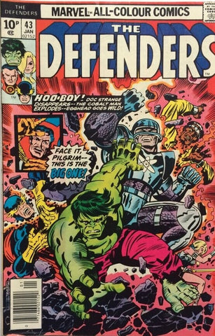 The Defenders #43 - Marvel Comics - 1977 - PENCE Copy