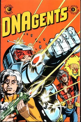 DNAgents #5 - Eclipse Comics - 1986