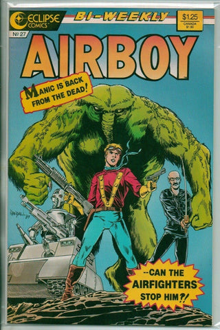 Airboy #27 - Eclipse Comics - 1987