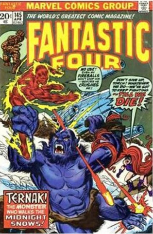 Fantastic Four #145 - Marvel Comics - 1974