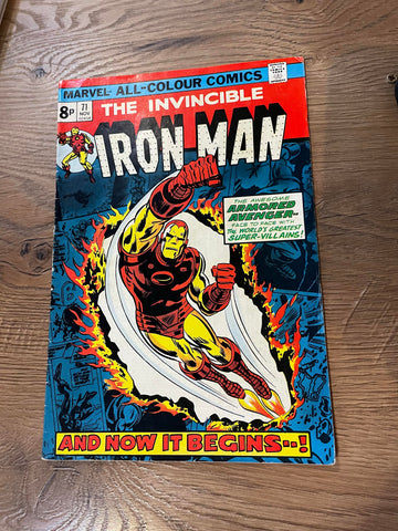 Invincible Iron Man #71 - Marvel Comics - 1974