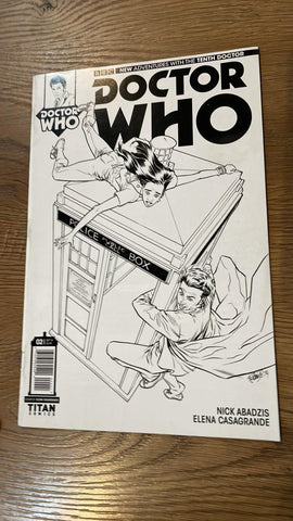 Doctor Who : The Tenth Doctor #2 - Titan Comics - 2014 - Cover D