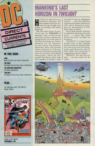 DC Direct Currents #32 - DC Comics - 1990