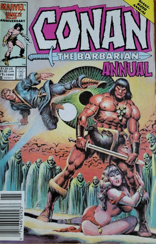 Conan The Barbarian Annual #11 - Marvel Comics - 1987