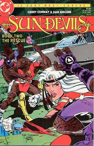 Sun Devils #5 - DC Comics - 1984