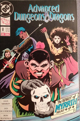 Advanced Dungeons & Dragons #8 - DC Comics - 1989
