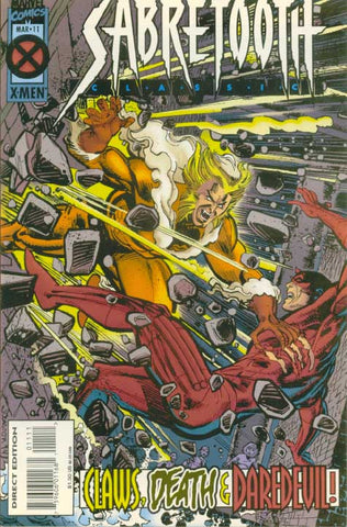 Sabretooth Classic #11 - Marvel Comics - 1995