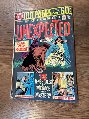 The Unexpected #160 - DC Comics - 1974 - Back Issue