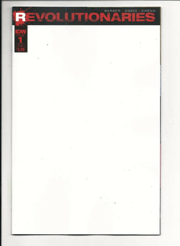Revolutionaries #1 - IDW - 2016 - Blank Cover