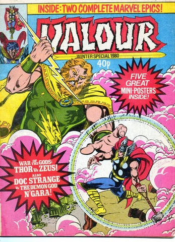 Valour Winter Special - Marvel Comics / British - 1980