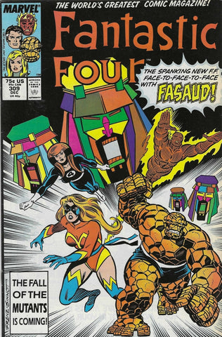 Fantastic Four #309 - Marvel Comics - 1987
