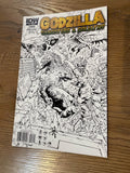 Godzilla Gangsters Goliaths #4 - IDW - 2011 - Retailer Incentive Sketch Variant