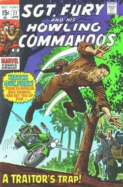 Sgt Fury #77 - Marvel Comics - 1970
