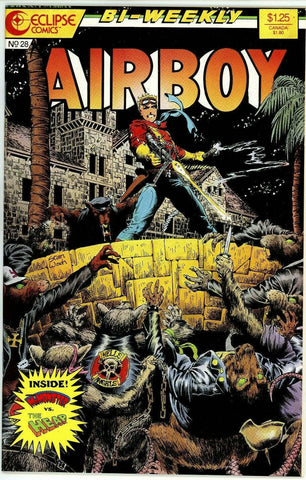 Airboy #28 - Eclipse Comics - 1987