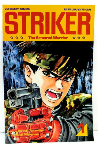 Striker #1 Armored Warrior - Viz Select Comics - 1992 - Hiroshi Takashige