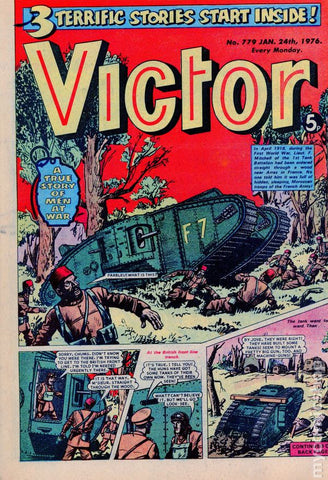 Victor Comic #779 - British Comic - 24th Jan. 1976