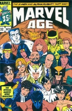 Marvel Age #32 - Marvel Comics - 1985