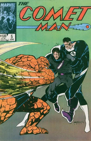 Comet Man #5 - Marvel Comics - 1987