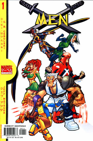 Marvel Mangaverse X-Men #1 - Marvel Comics - 2002
