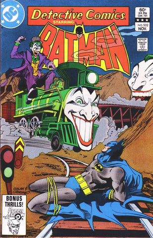 Detective Comics #532  - DC Comics - 1983 - Classic Joker Cover