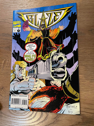 Blaze #7 - Marvel Comics - 1995