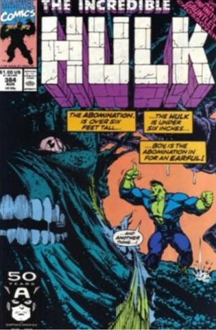Incredible Hulk #384 - Marvel Comics - 1991
